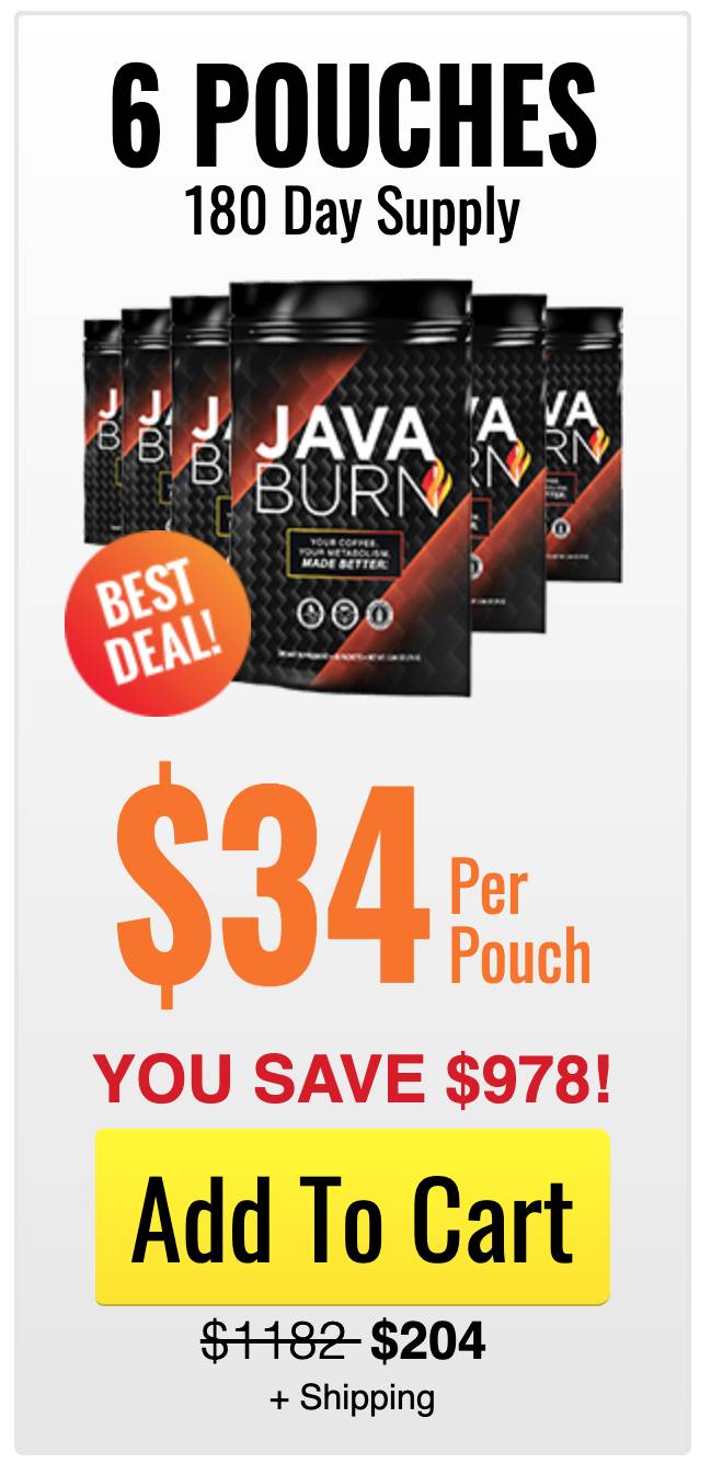 Java Burn - 6 pouches